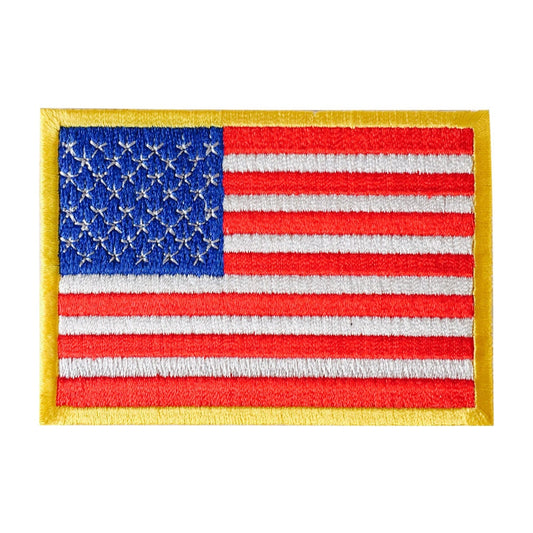 AMERICA National Flag Embroidered Iron on Sew on Patch Badge For Clothes etc.