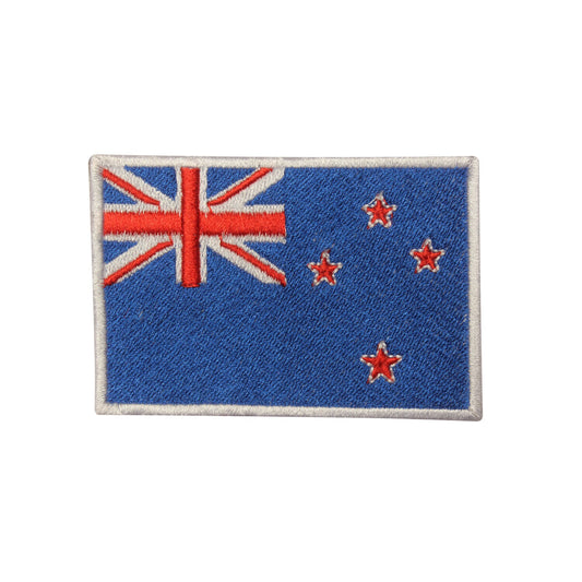 New Zealand National Flag Embroidered Iron on Sew on Patch Badge For Clothes 6 X 9 CM etc.