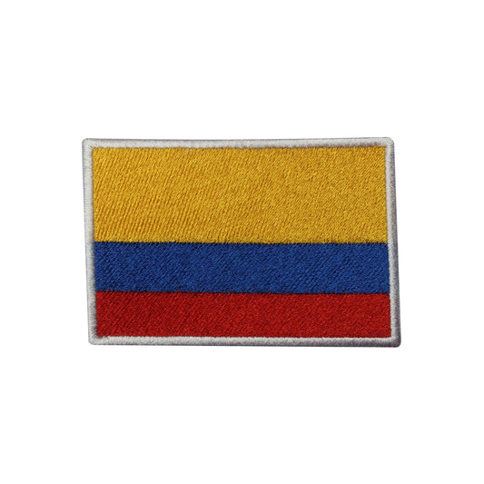 Colombia National Flag Embroidered Iron on Sew on Patch Badge For Clothes 6 X 9 CM etc.