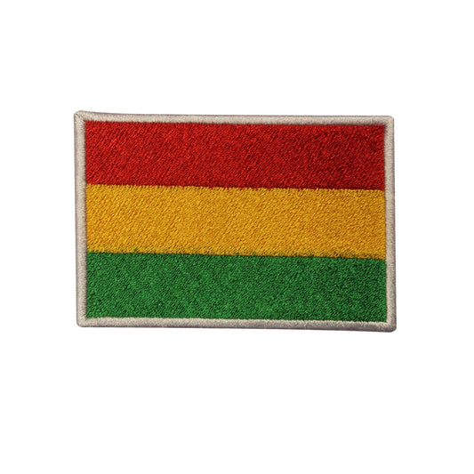 Bolivia National Flag Embroidered Iron on Sew on Patch Badge For Clothes etc.