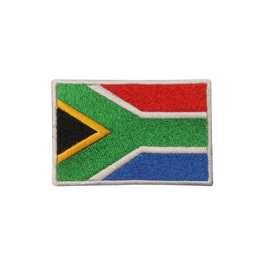 South Africa National Flag Embroidered Iron on Sew on Patch Badge For Clothes etc.