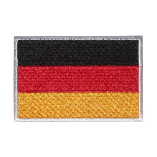 Germany National Flag Embroidered Iron on Sew on Patch Badge For Clothes etc.