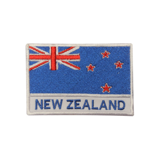 New Zealand National Flag Embroidered Iron on Sew on Patch Badge For Clothes 6 X 9 CM etc.