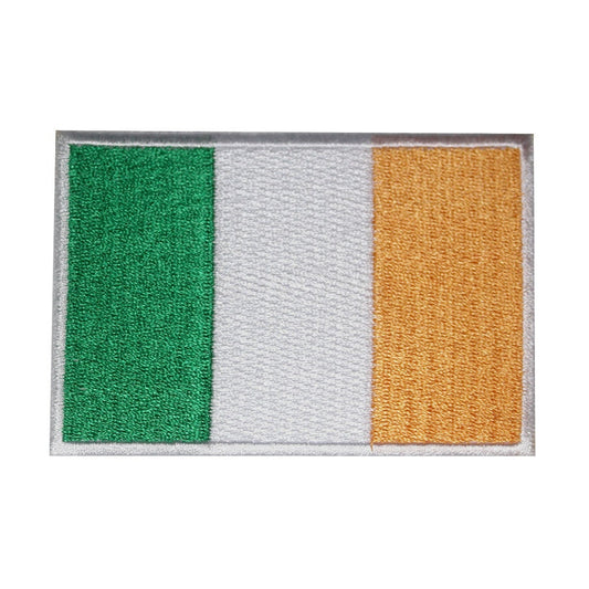 Ireland National Flag Embroidered Iron on Sew on Patch Badge For Clothes etc.