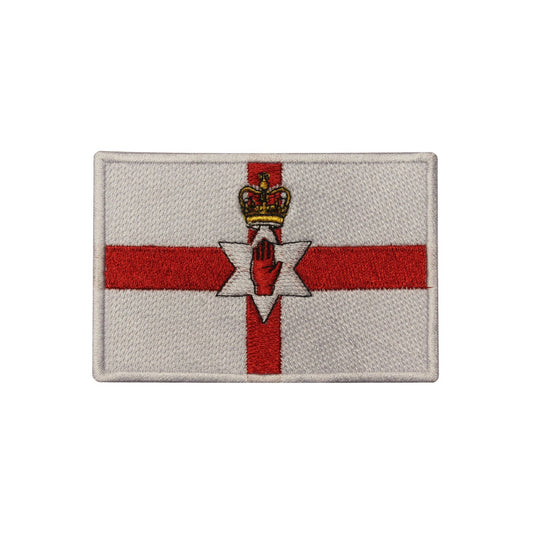 Northern Ireland National Flag Embroidered Iron on Sew on Patch Badge For Clothes etc.