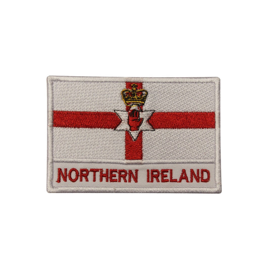 Northern Ireland National Flag Embroidered Iron on Sew on Patch Badge For Clothes etc.