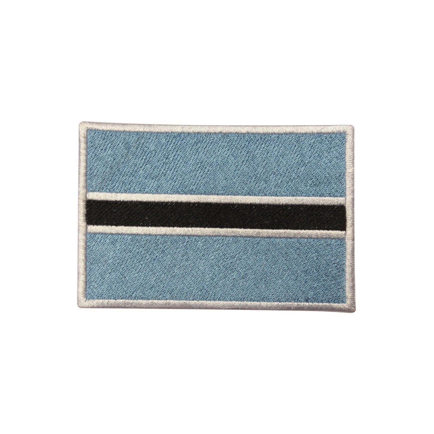 Botswana National Flag Embroidered Iron on Sew on Patch Badge For Clothes etc.