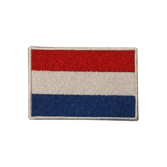 Netherlands National Flag Embroidered Iron on Sew on Patch Badge For Clothes etc. 9 x 6 cm