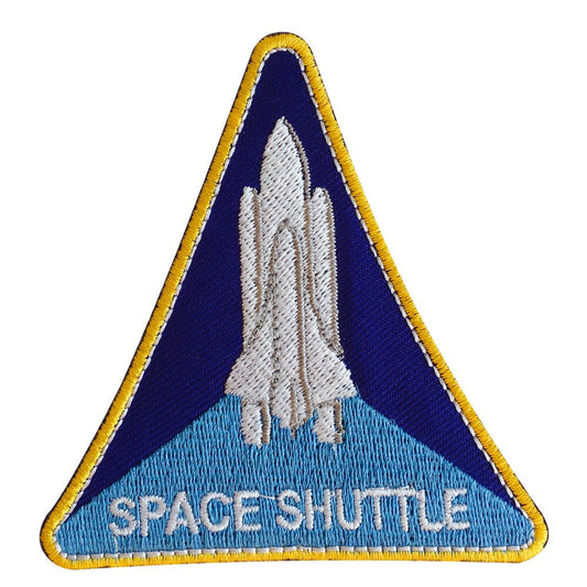 Space Shuttle New Embroidered Iron on Sew on Patch Badge For Clothes etc. 9.5 x 10 cm