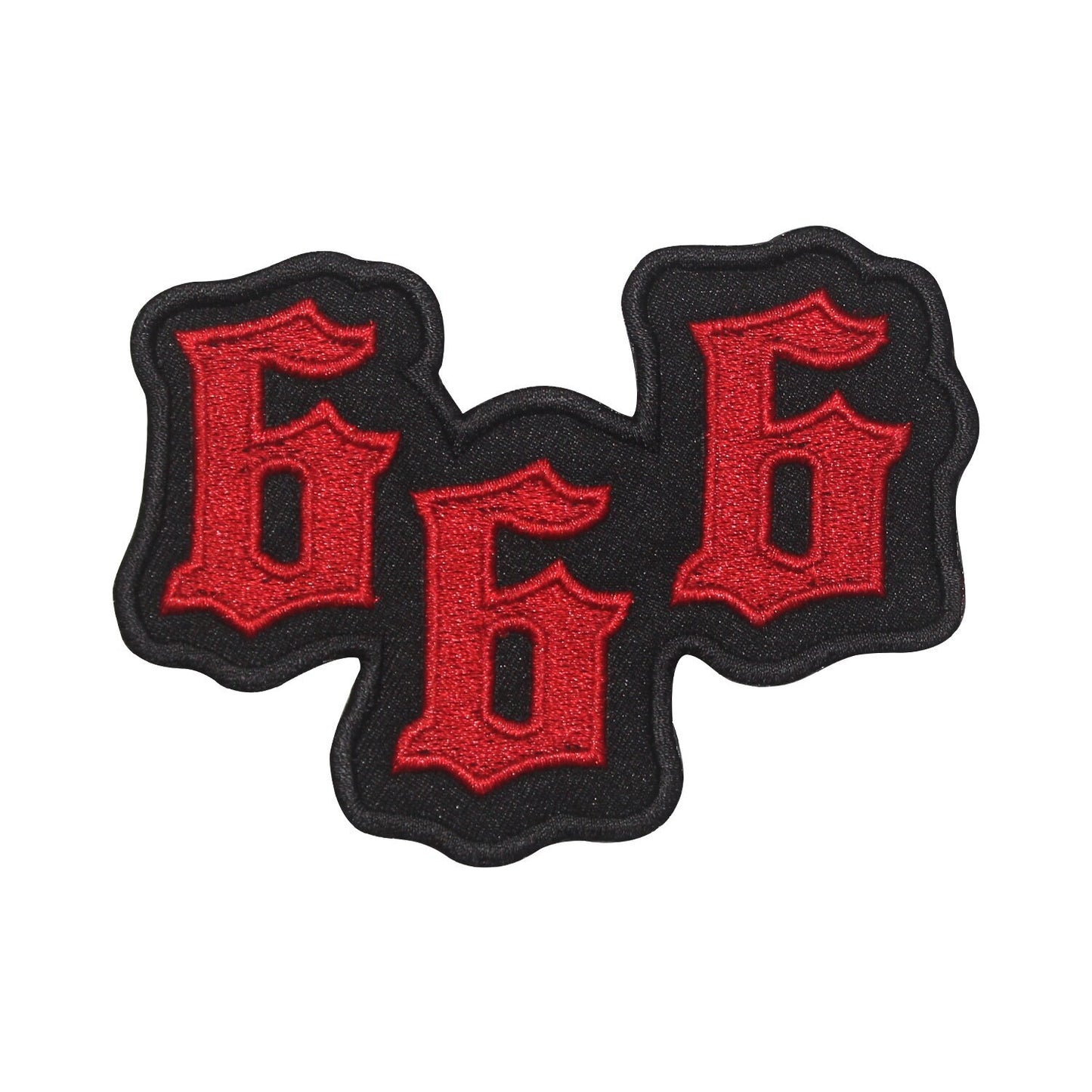 Devil 666 Movie Patch Embroidered Iron on Sew on Patch Badge For Clothes etc. 10x7.5cm