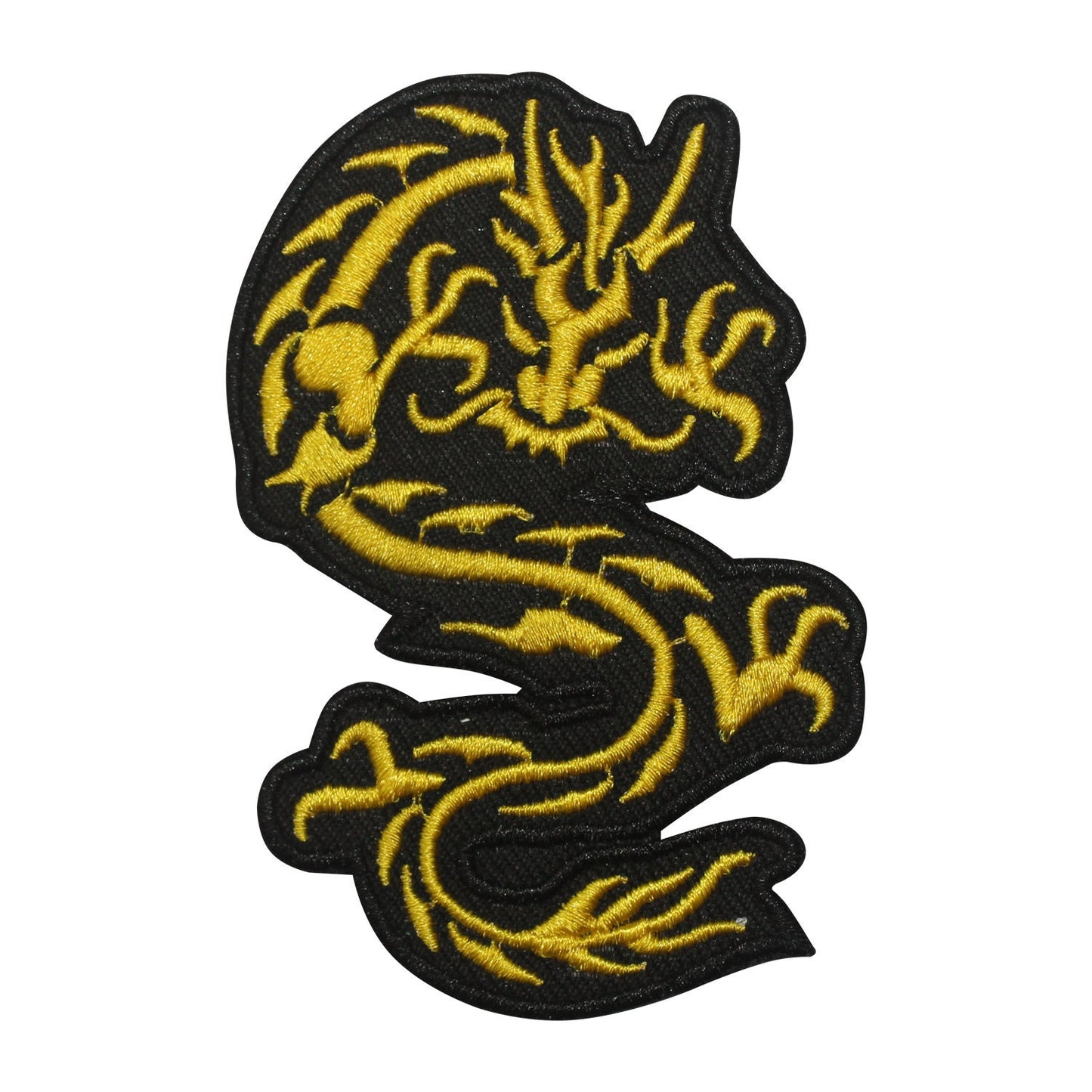 Chinese Dragon Patch Embroidered Iron on Sew on Patch Badge For Clothes etc. 10X6CM