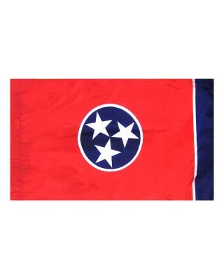 Tennessee State Flag Embroidered Iron on Sew on Patch Badge For Clothes etc.