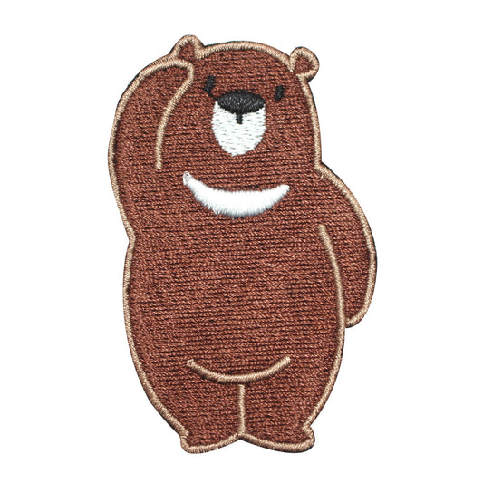 Baby Bear Patch, kids rhymes patch Embroidered Iron on Sew on Patch Badge For Clothes etc. 7x4.5cm