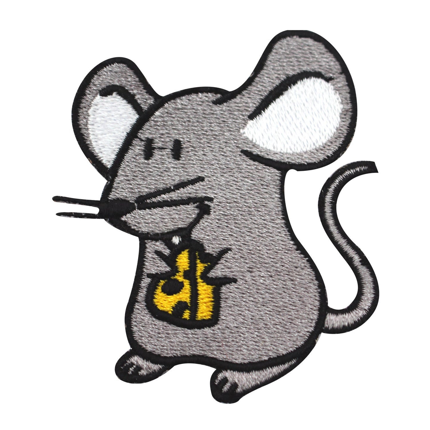 rat Patch, Kids rat cartoon patch, Mouse patch, kids rhymes patch Embroidered Iron on Sew on Patch Badge For Clothes etc. 7x5.5cm