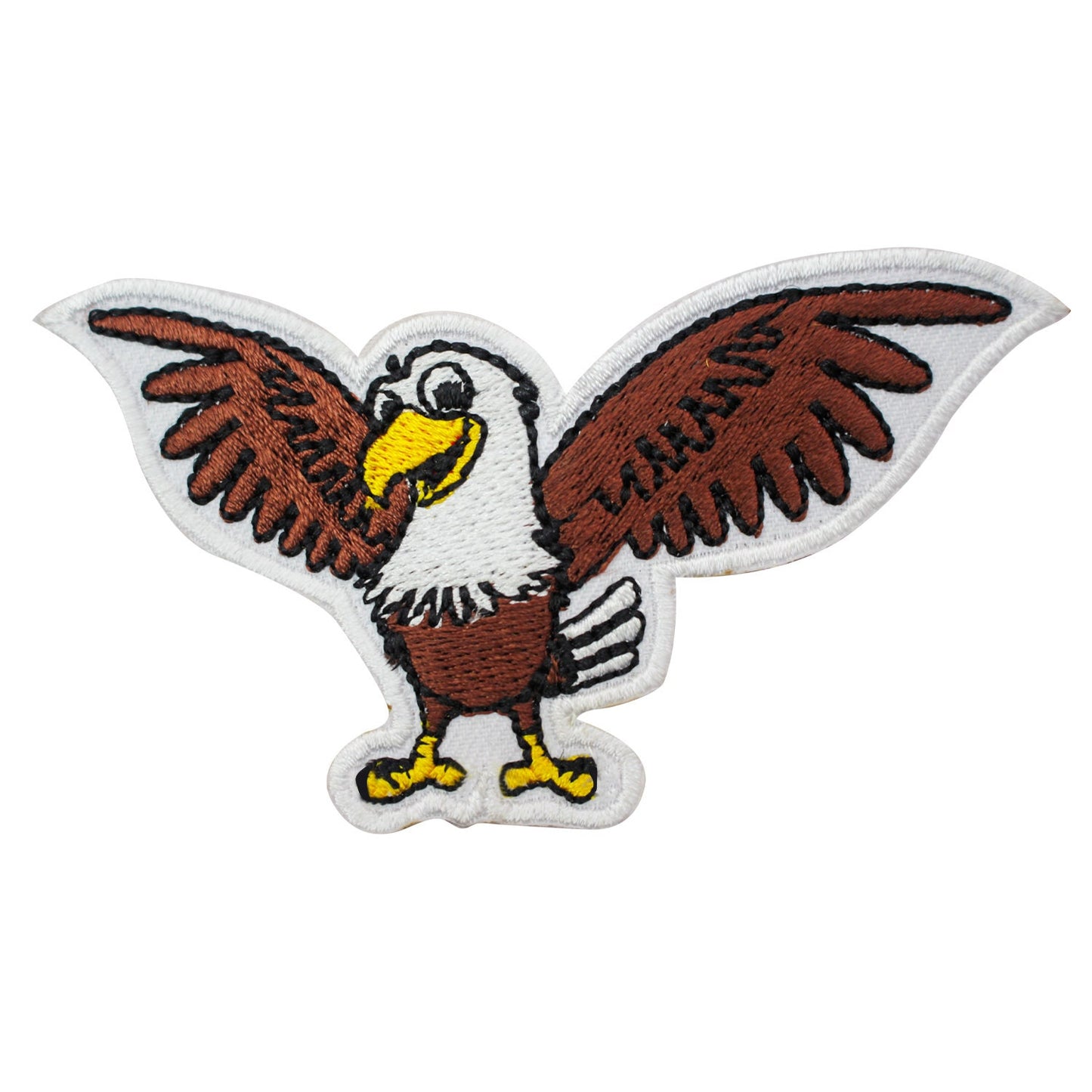 Eagle Patch, Cute Eagle patch, kids rhymes patch Embroidered Iron on Sew on Patch Badge For Clothes etc. 9x5cm