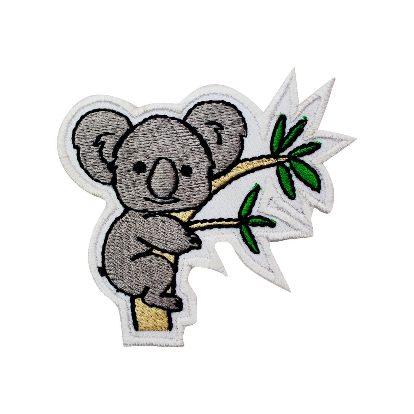 Koala patch, cute koala patch, kids rhymes patch Embroidered Iron on Sew on Patch Badge For Clothes etc. 7x6cm