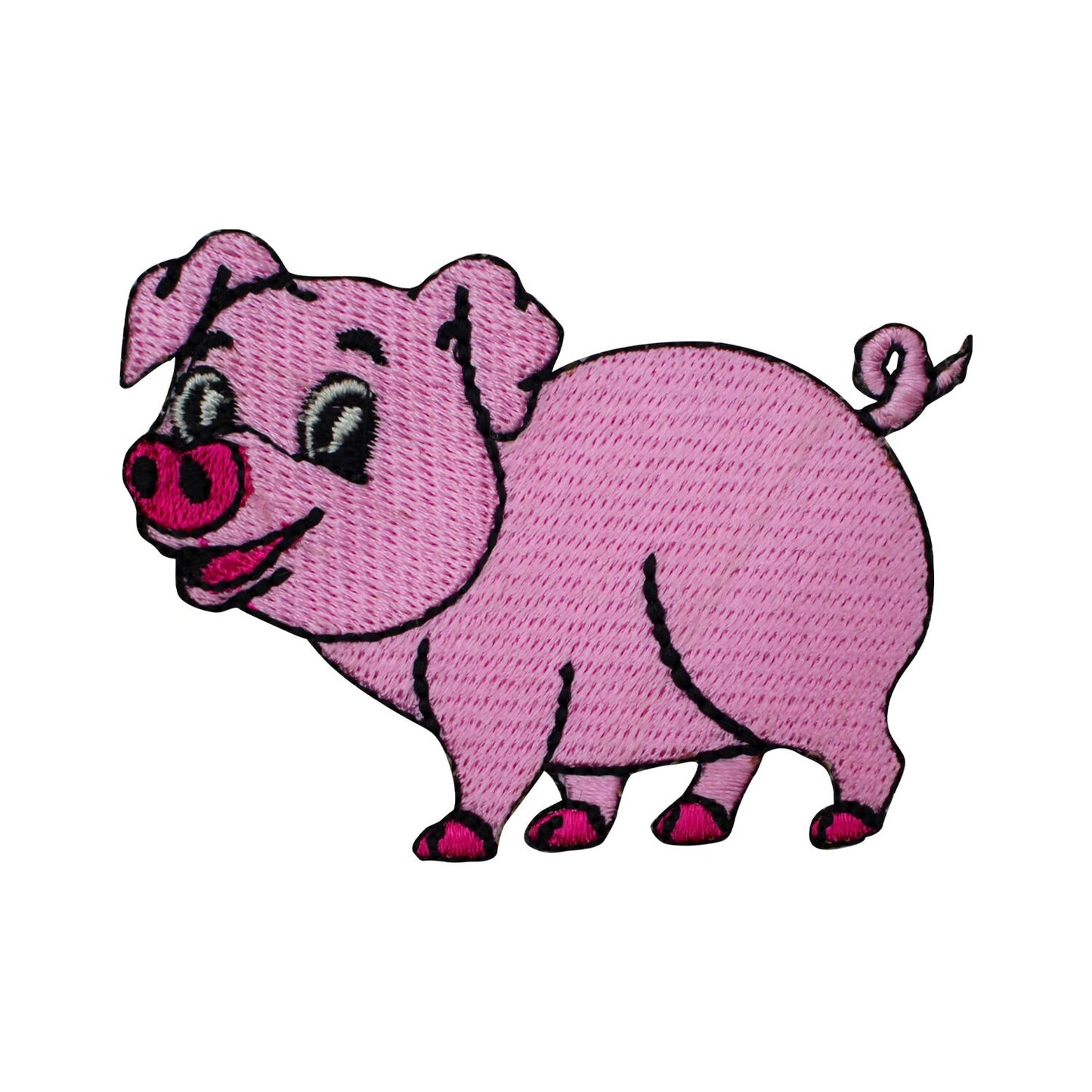 piggy patch, pig patch, kids rhymes patch Embroidered Iron on Sew on Patch Badge For Clothes etc. 7x5.5cm