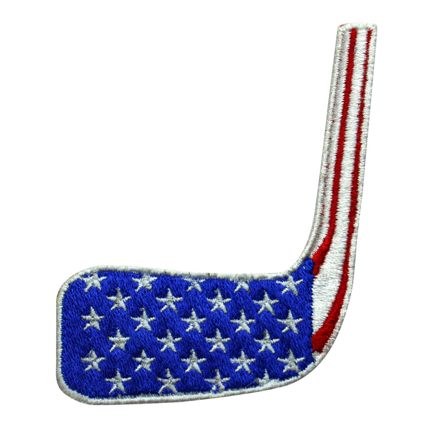 Hockey patch, Hockey sticks patch, USA FLAG Patch Embroidered Iron on Sew on Patch Badge For Clothes etc. 9X6.5cm