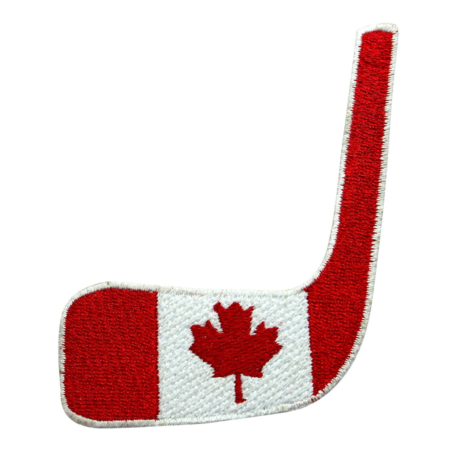 Hockey patch, Hockey sticks patch, CANADA FLAG Patch Embroidered Iron on Sew on Patch Badge For Clothes etc. 9X6.5cm