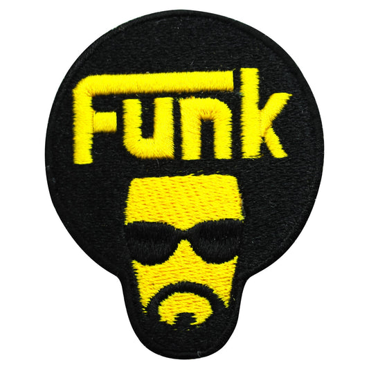 funk patch, seducing funky Patch, Cool Patch Embroidered Iron on Sew on Patch Badge For Clothes etc. 7x6cm