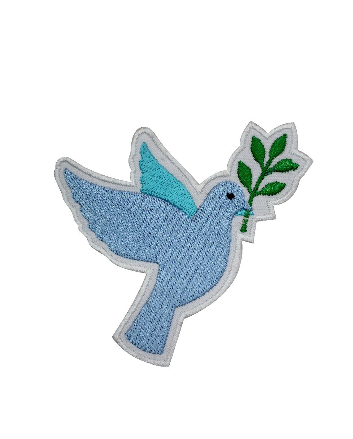 peace bird patch, dove patch, peace Patch, Cool Patch Embroidered Iron on Sew on Patch Badge For Clothes etc. 8x7cm