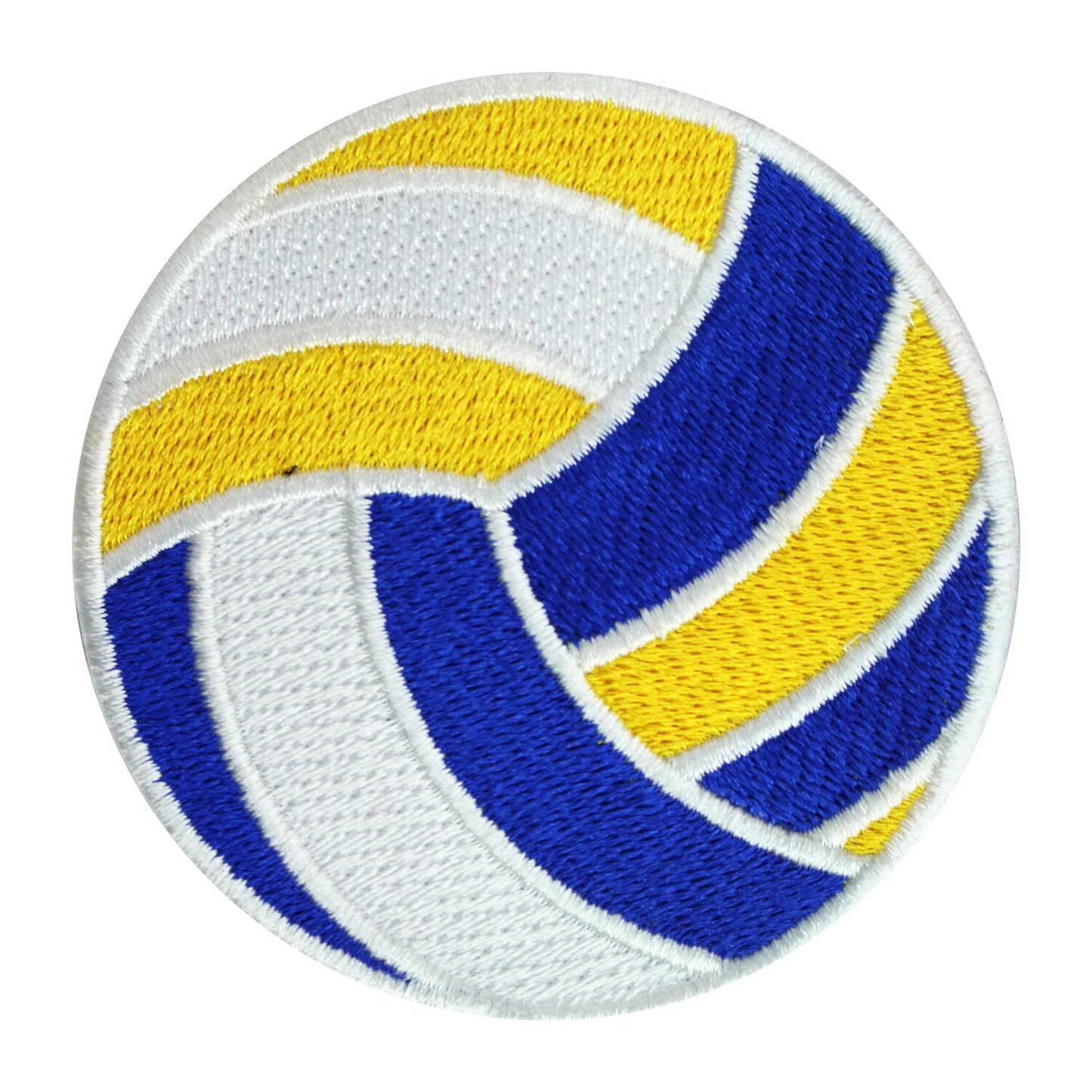 Volleyball patch Embroidered Iron on Sew on Patch Badge For Clothes etc. 7cm