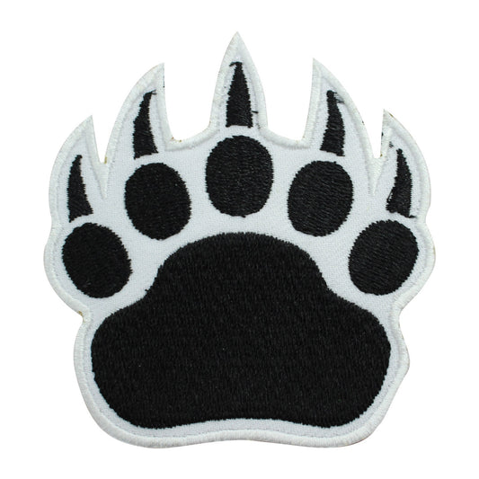 Bear Paw Patch, Bear patch, kids rhymes patch Embroidered Iron on Sew on Patch Badge For Clothes etc. 8x7cm