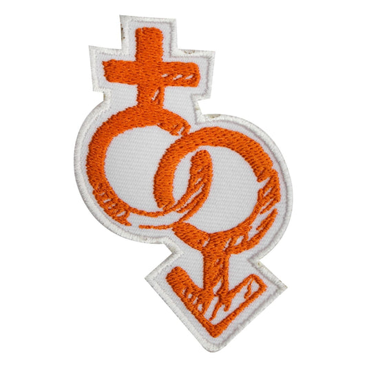 Feminist text patch, Awareness patch, Sex Symbol Patch, Embroidered Iron on Sew on Patch Badge For Clothes etc. 9x5.5cm