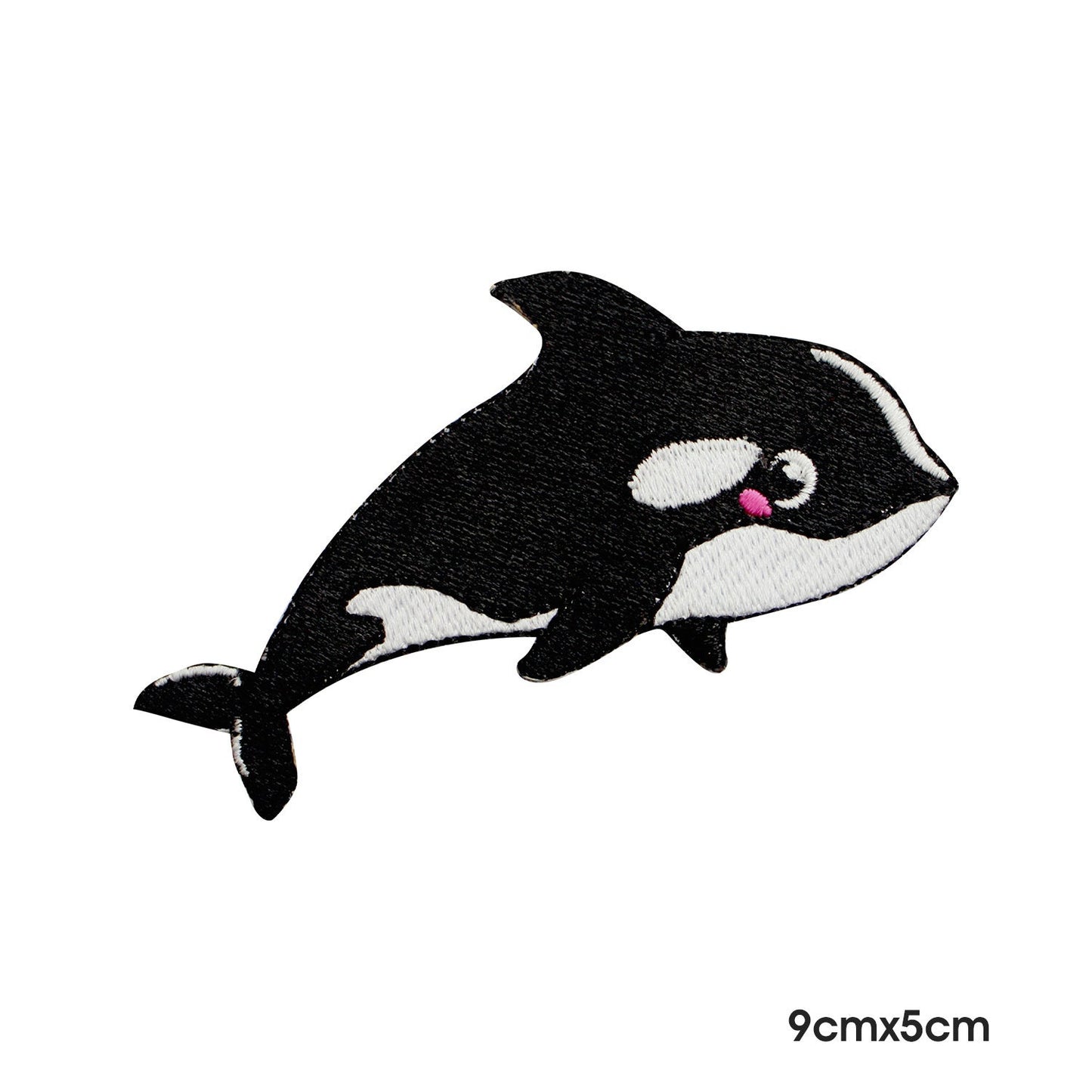 Killer Whale patch, Whale patch, kids rhymes patch